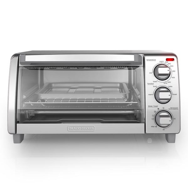 Black & Decker Black+Decker Stainless Steel Silver Toaster Oven 9.33 in. H X 11.97 in. W X 17.2 in. D TO1745SSG - main